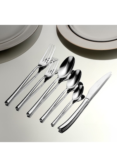 Elegance Sade 6 Kişilik 36 Parça Çatal Kaşık Bıçak Takımı