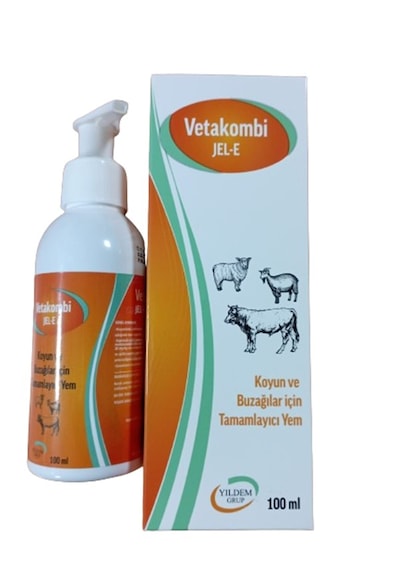 Büyükbaş Ve Küçükbaş Hayvlar İçin Vetakombi Jel - E Vitamin + Mi
