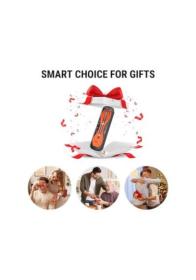 Thermopro Tp970 Tempspike Plus Tam Kablosuz Akıllı Et Termometresi, 182m Ultra Menzilli Bluetooth Barbekü Ve Fırın Isı Ölçer Turuncu Thermopro Tp970 Tempspike Plus Tam Kablosuz Akıllı Et Termometresi, 182m Ultra Menzilli Bluetooth Barbekü Ve Fırın Isı Ölçer Turuncu