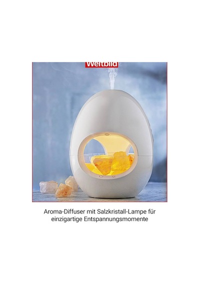 Doğal Tuz Lambalı Aroma Terapi Difüzörü, Uzun Süreli Çalışma Ve Rahatlatıcı Spa Etkisi