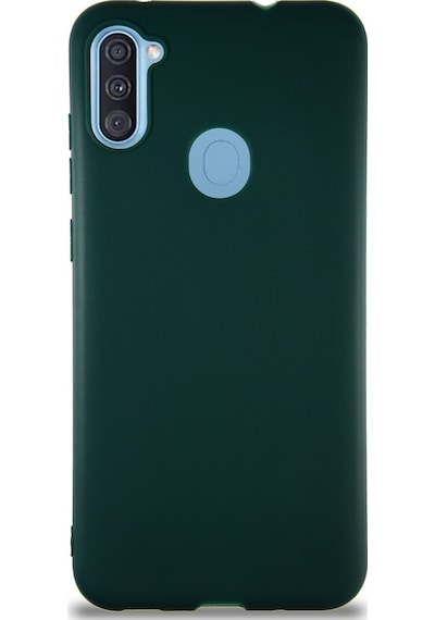 Samsung Galaxy M11 Kilif Soft Premier Renkli Silikon Kapak 496039104