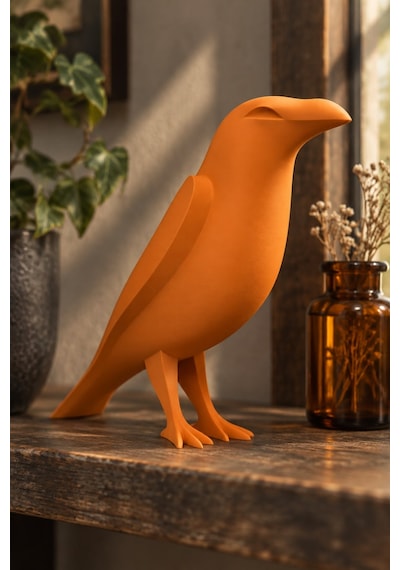Karga Figürlü Dekoratif Biblo - 17cm 30648910