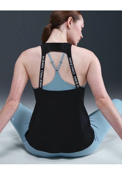 Nike Pro Ib9900-010 Dri-fıt Racerback Atlet - Siyah