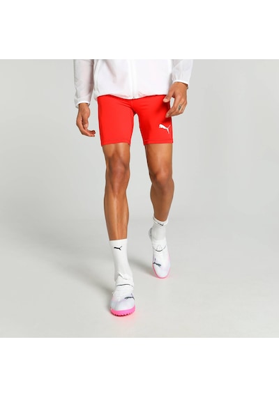 Puma Lıga Futbol Erkek Kısa Şort Tayt 655924 01 Kırmızı
