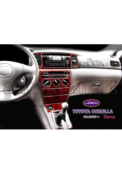 Toyota Uyumlu Corolla Terra Konsol/Maun Kaplama 2005+ 14.Prç (521414512)