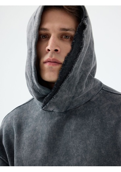 LOFT Oversize Erkek Sweatshirt Lf2040838 Q1.v1 Antrasit