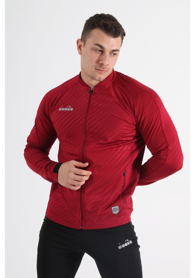 Diadora Elite Kamp Eşofmanı Tek Üst Bordo