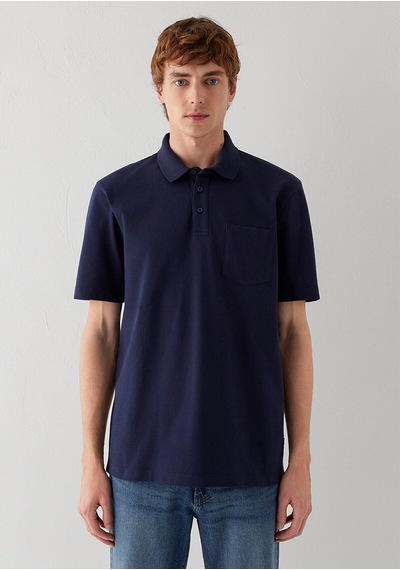 Mavi Polo Tişört Derin Lacivert Tişört M0613465-70497 Lacivert