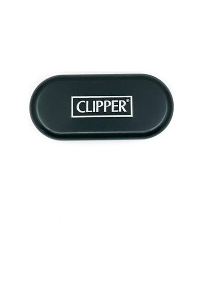 Clipper Metal Siboplu Siyah Çakmak