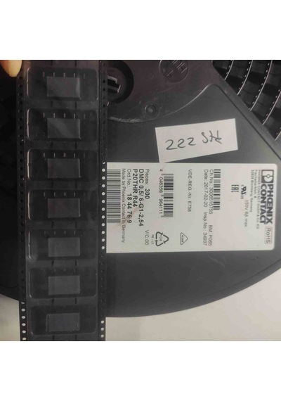 Dmc 0,5/6-g1-2,54-p20thr R44 11 Adet