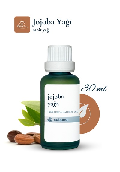 Sabunal Jojoba Yağı 30 ML Cilt Ve Saç UyuMLu Nemlendirici Bakım Yağı