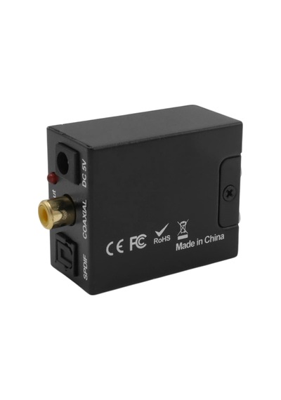 Fully G-538nd Optik/koaksiyel Dijital Ses - Analog Rca Çevirici