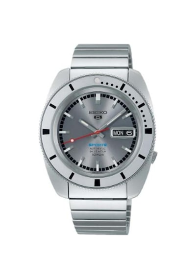 Seiko 5 Sports Srpl03k Erkek Kol Saati Gümüş
