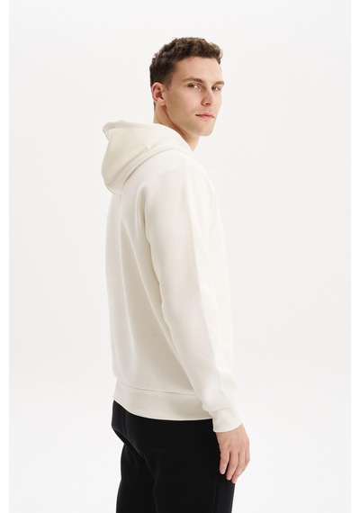 AR-MA Arma Erkek Kapüşonlu Sweatshirt Örme 3 İplik Şardonlu, Yazı Baskılı,cepsiz,sade Ve Şık, Regular Fit K30254628802 Ekru AR-MA Arma Erkek Kapüşonlu Sweatshirt Örme 3 İplik Şardonlu, Yazı Baskılı,cepsiz,sade Ve Şık, Regular Fit K30254628802 Ekru