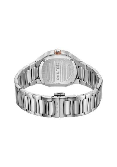 Cerruti 1881 Cıwgk0072301 Quartz Çelik Gri Siyah Kadran 41x47 Mm Erkek Kol Saati Gri