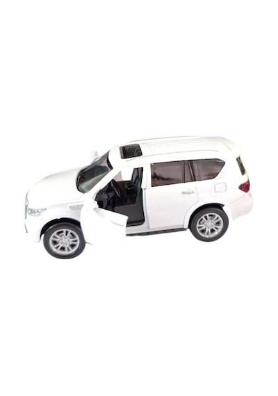 Asya Oyuncak Kt. Metal Işıklı Sesli Jeep Fy6208-12d-beyaz Araba Çok Renkli