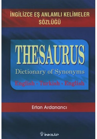 Ingilizce Eş Anlamlı Kelimeler Sözlüğü-Thesaurus