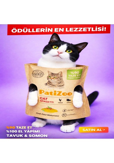 Premium Kedi Spagetti Ödül Maması Yumuşak & Lezzetli Eğitim Ödülü