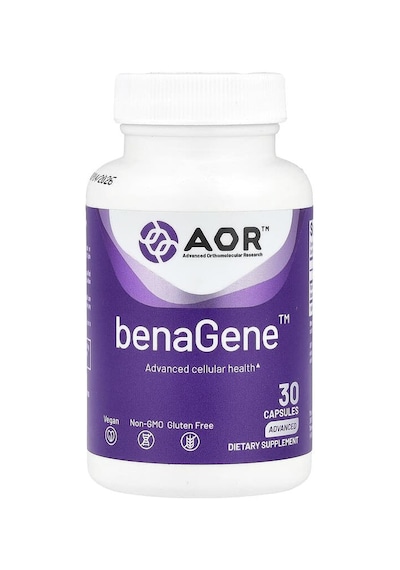Advanced Orthomolecular Research Aor, Benagene , 30 Capsules