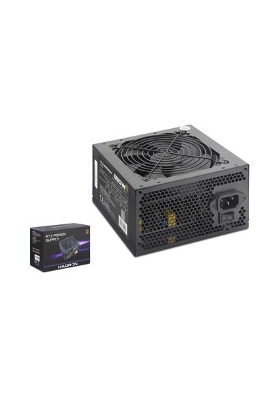 Hadron Hd424 Pc Power Supply Güç Kaynağı 650w 12 Cm Fan Atx 80 Plus Siyah