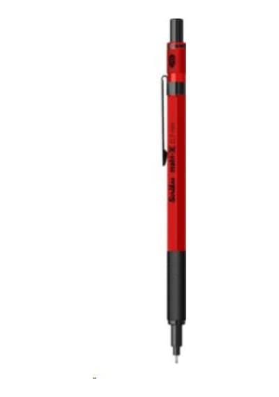 Scrikss Matri-x Versatil 0.7 Mm Kırmızı Şeffaf Amb. N11.1314