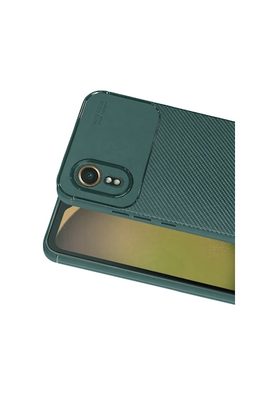 Samsung Galaxy Uyumlu , Xcover 7 Kılıf Auto Focus Karbon Kapak - Yeşil