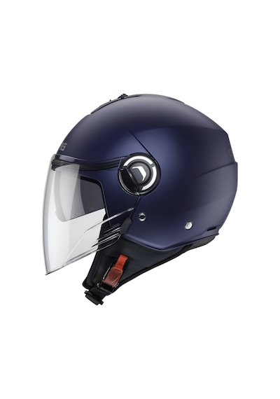 Caberg Riviera V4 Matt Blue Güneş Vizörlü Yarım Açık Motosiklet Kaskı Lacivert
