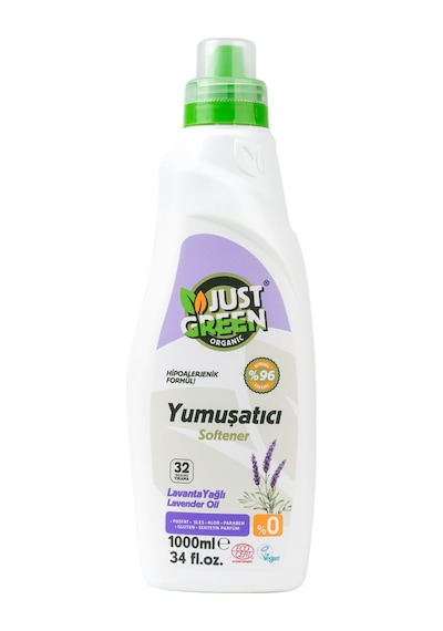 Just Green Organic Yumuşatıcı 32 Yıkama 1 L 3 Adet