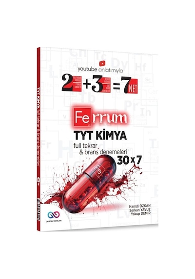 Orbital Yayınları Tyt Kimya Ferrum 30 X 7 Branş Denemeleri