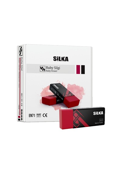 Silka Silgi Ruby Kırmızı 24 Lü Art.58