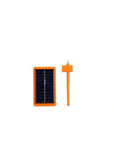 Peller Pro Solar Bird Spinner Kuş Kovucu Turuncu Uzatılabilir