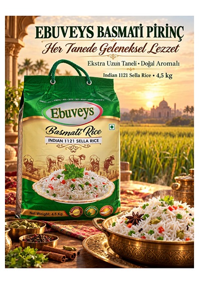 1121 Silla Basmati Pirinç 4,5 Kg