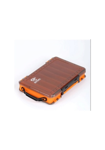 Shufa Lure Box Çift Taraflı Kutu 160mm - Turuncu Plasticbox F03 L