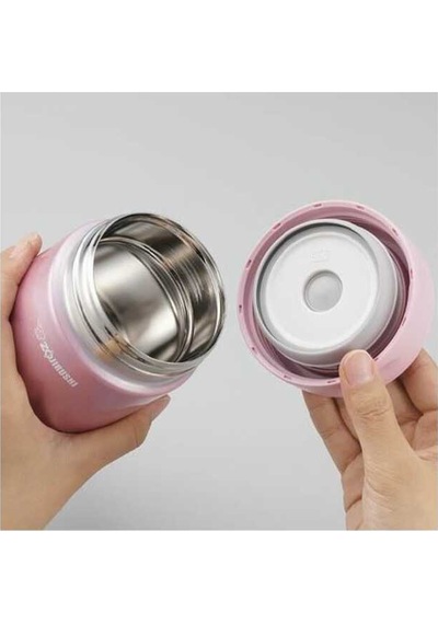Zojirushi Sw-Eae50 Vakumlu Paslanmaz Çelik Yemek Termosu Kabı 0.5 Gümüş Rengi Gümüş
