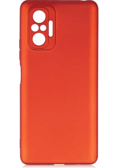 Xiaomi Redmi Note 10 Pro Kılıf Zore Premier Silikon Kapak Kırmızı