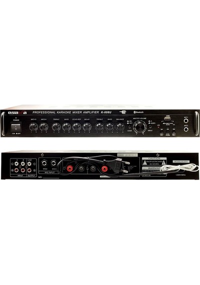 Osawa K-08 150 Watt Usb-sd-bt-4 Mikrofon Girişli Stero Anfi