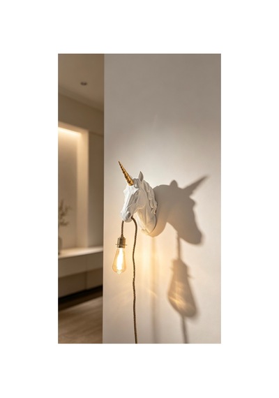 Unicorn Princess Duvar Figürü Diğer