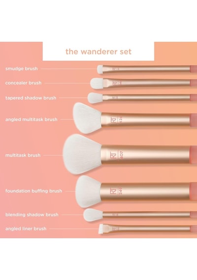 Real Techniques The Wanderer 8 Brush Kit Makyaj Fırçası Seti