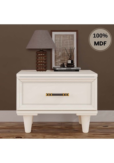 Kardelen Mdf Ayaklı Tasarım Komodin Aytaşı