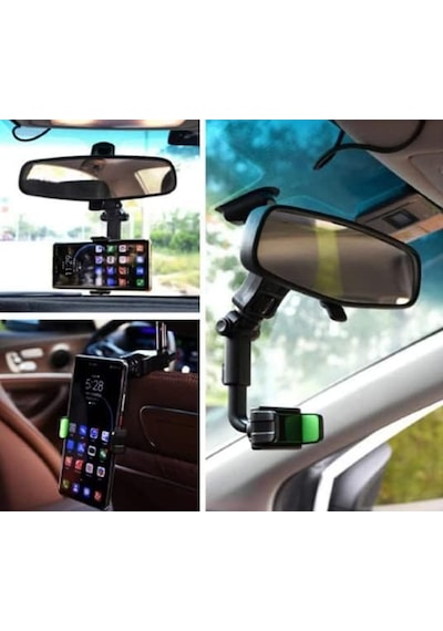 Dikiz Aynası Telefon Tutucu,masaüstü, Koltuk Arkası Telefon Tutacağı Car Holder Orta Ayna Telefon Tutucu Kampanya Kampanya Kampanya