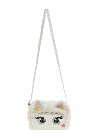 Purse Pets Fluffy Göz Kırpan İnteraktif Çanta - Krem