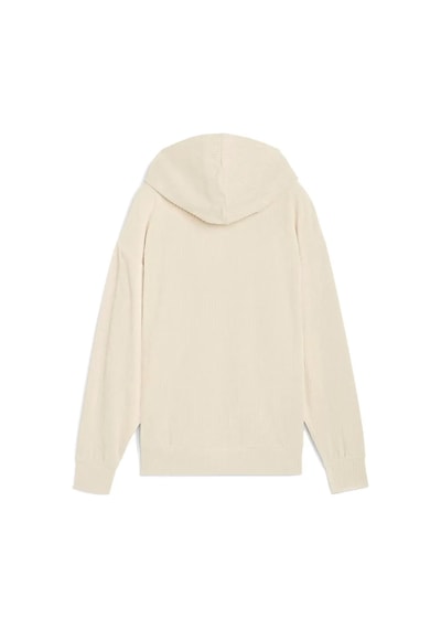 Puma Ess Elevated Velour Kadın Sweatshirt Bej