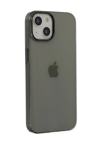 Cosmotex Newface İphone 14 Plus Kılıf Pc Sert Şeffaf Kapak - Siyah