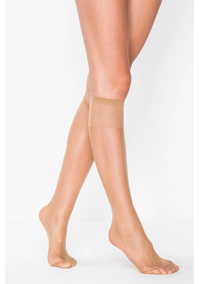 Penti Kadın Fit15 Açık Ten Dizaltı Pantolon Çorabı 6'lı-bronz Bronz