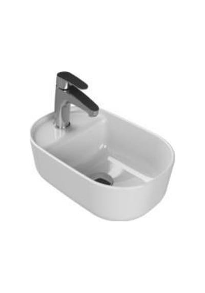 Turkuaz Seramik Aqua 42 x 28 CM Tezgah Üstü Çanak Lavabo