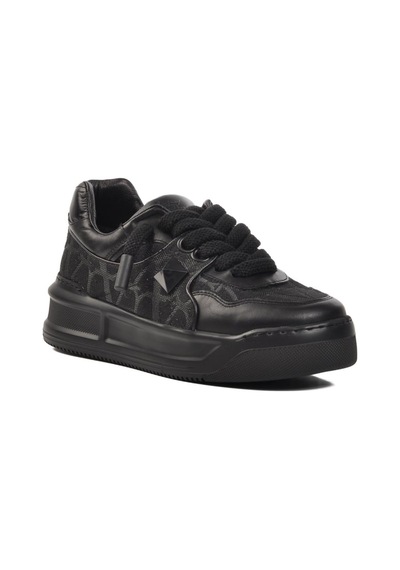 Ayakmod Premium 1306 Siyah-siyah Erkek Sneaker 001