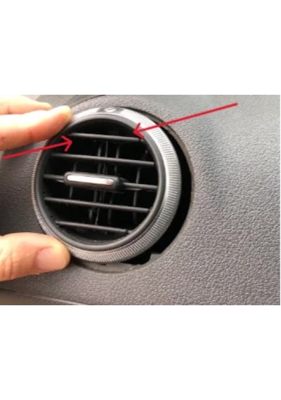 Audi A3 2004-2012 Havalandırma Izgara Çubuk Seti 5'li