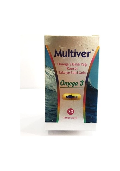 Multiver Omega 3 30 Kapsül