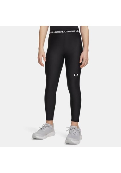 Under Armour Heatgear Crop Mock Kız Çocuk Siyah Tayt