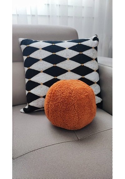 Oneplise 3'lü Top Kırlent 2 Büyük Kiremit 1 Küçük Kiremit(42/25 CM)
